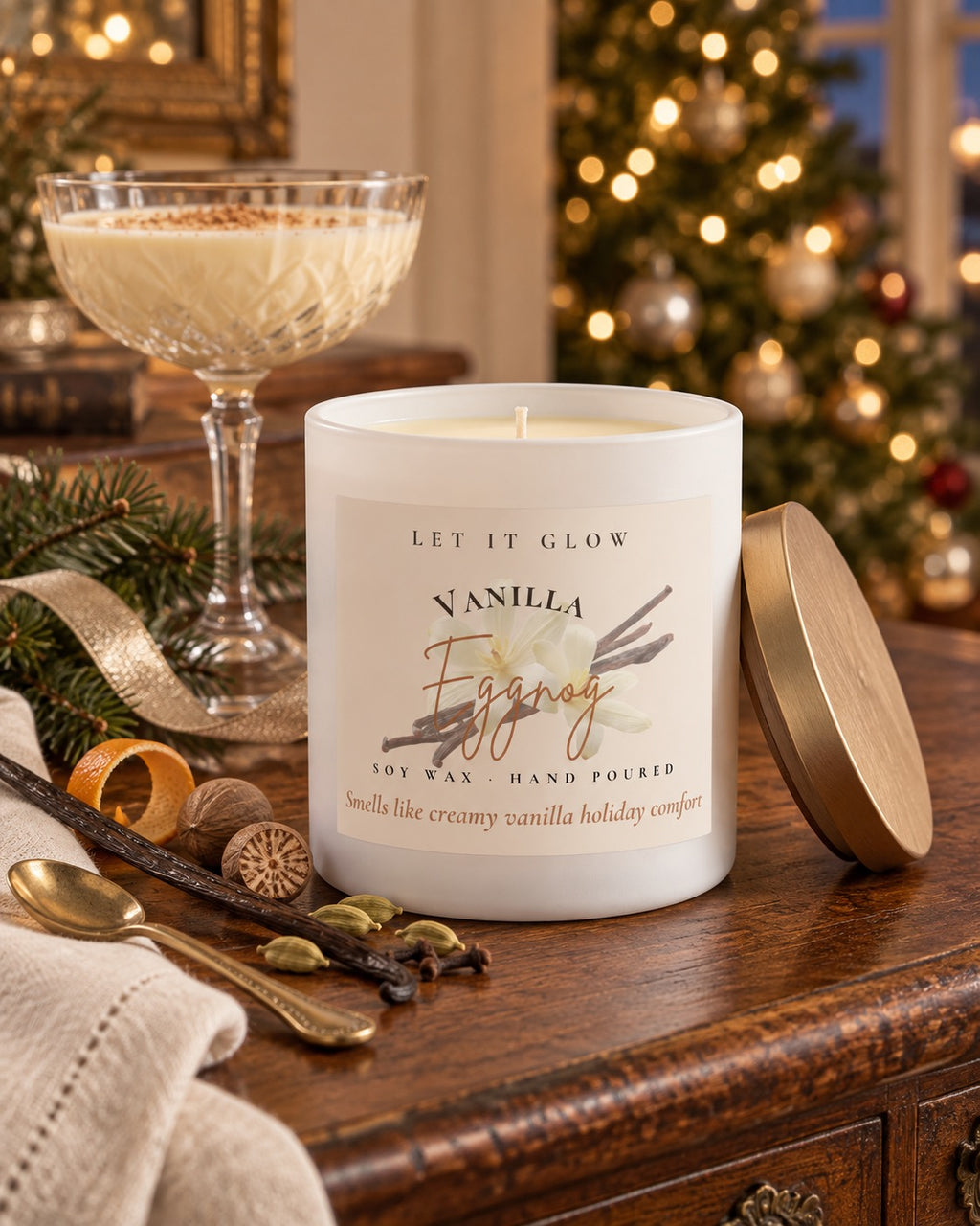 🤍 Vanilla Eggnog