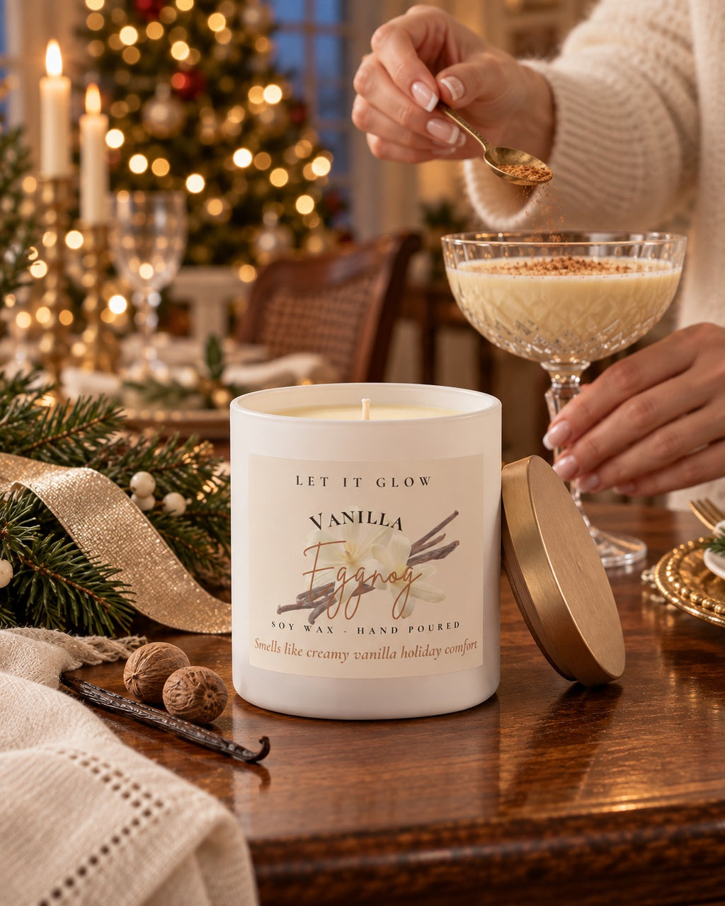 🤍 Vanilla Eggnog